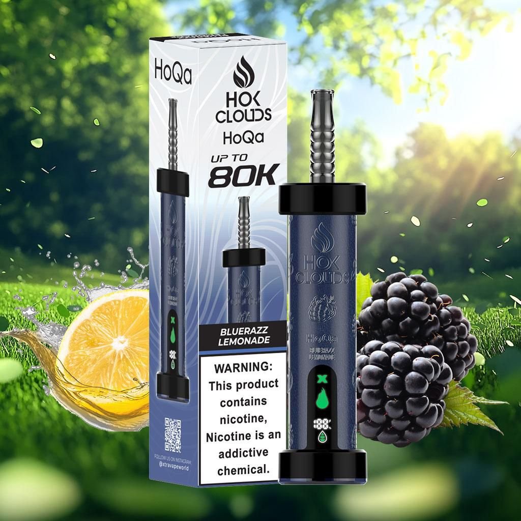 Blue Razz Lemonade HoQa Hok Clouds 80K