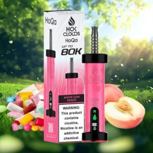 HoQa Hok Clouds White Gum Peach