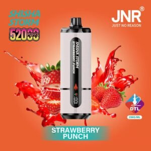 JNR Shisha Storm 52000 Puffs Strawberry Punch