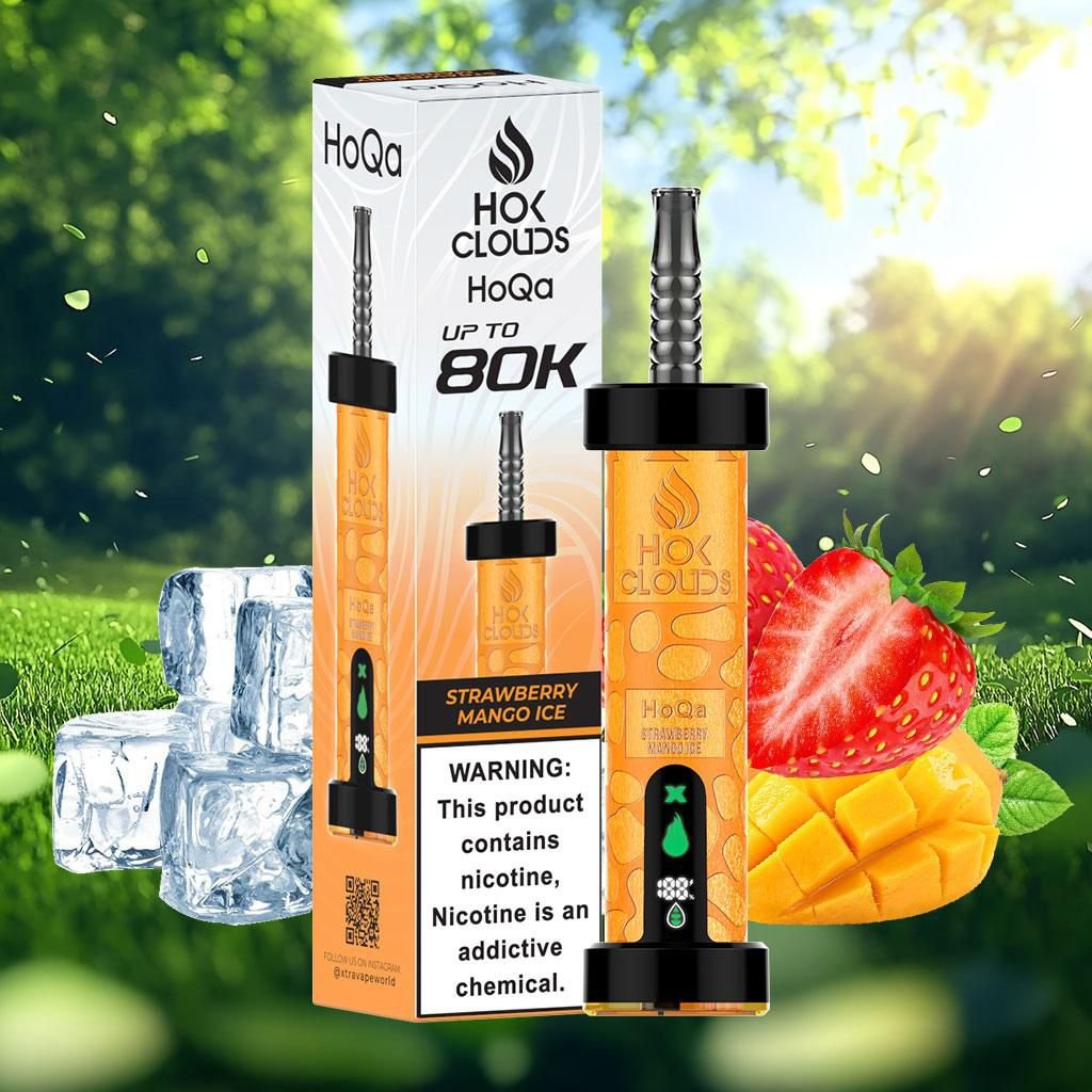 Strawberry Mango Ice HoQa Hok Clouds 80K