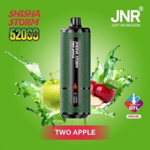 Two Apple JNR Shisha Storm 52000 Puffs