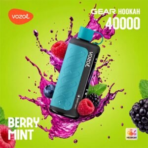 Vozol Gear Hookah 40K Berry Mint
