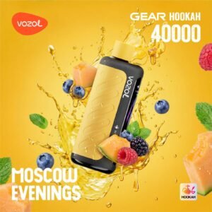 Vozol Gear Hookah 40K Puffs Moscow Evenings Disposable Vape