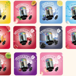 Compatible with Hookah Style Vape OkiShisha 120000 Puffs