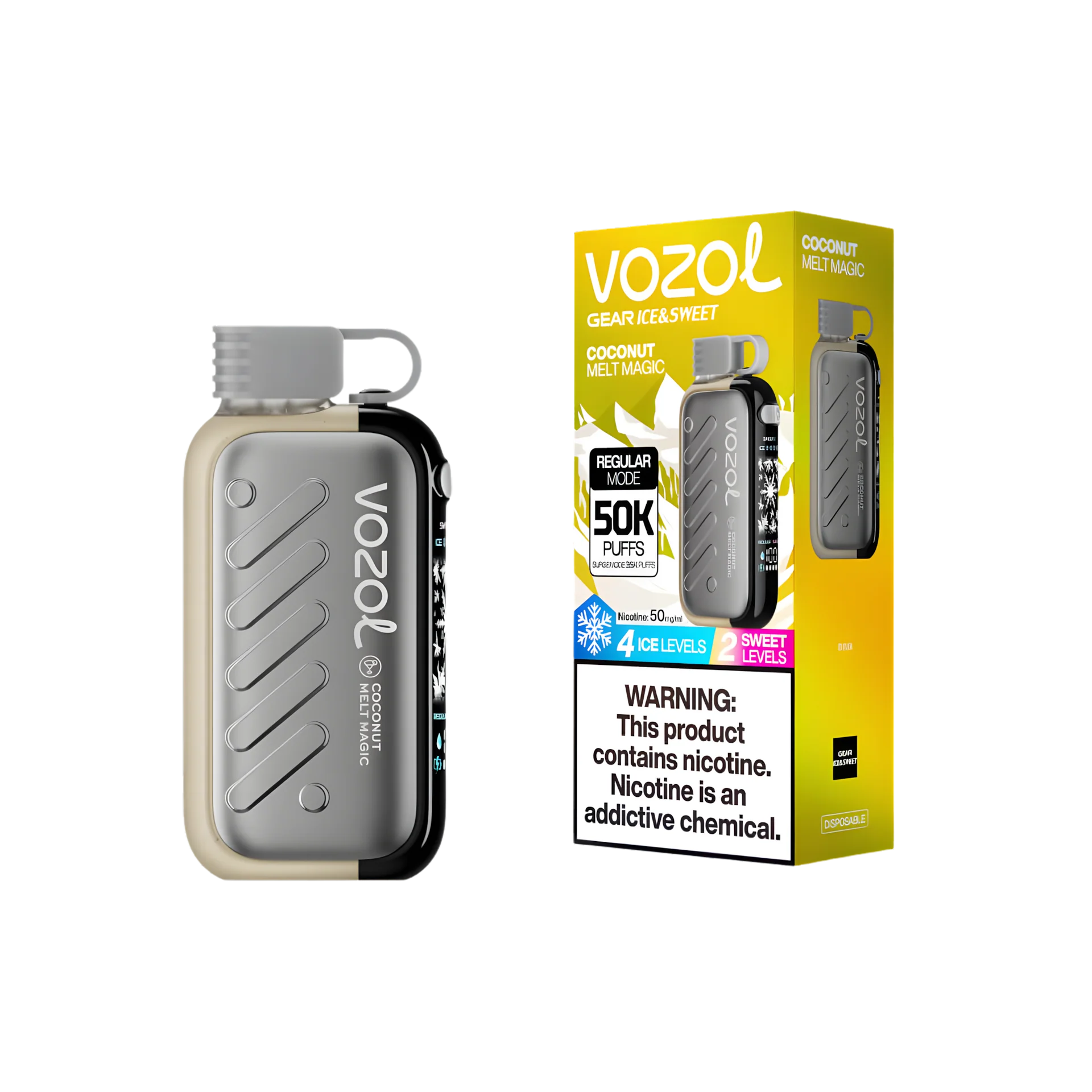 Vozol Gear Ice & Sweet 50K Puffs Disposable Vape - Image 10