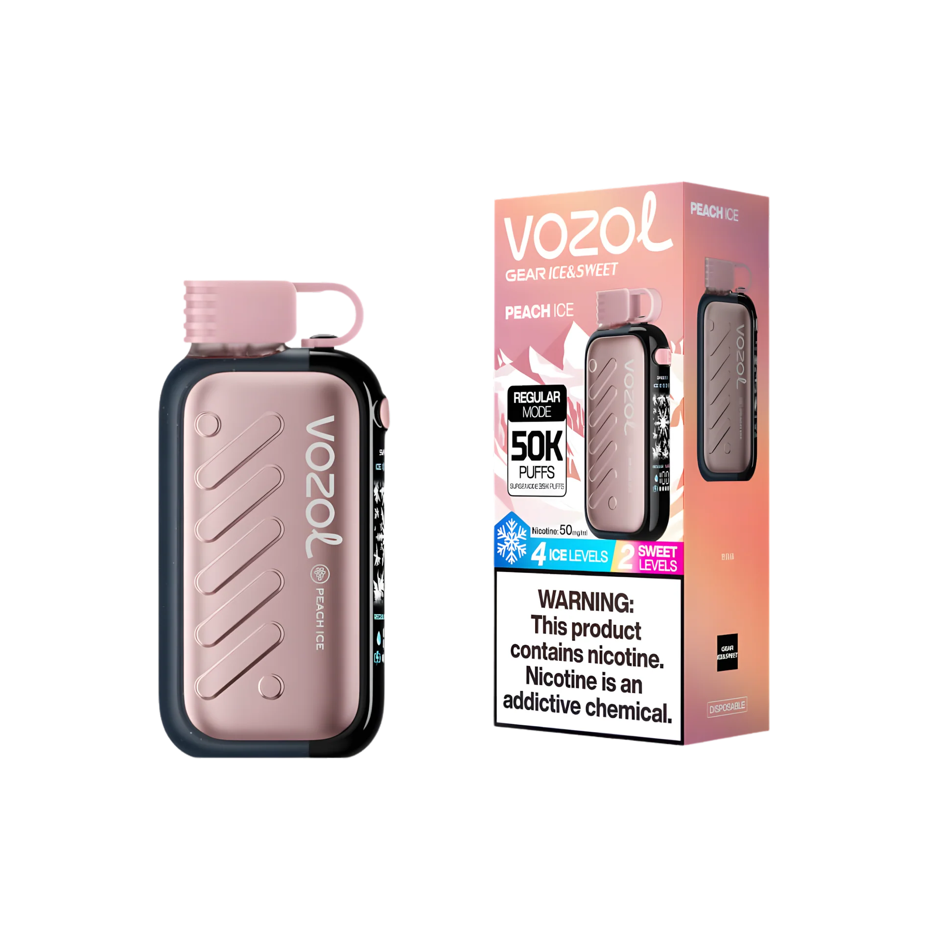 Vozol Gear Ice & Sweet 50K Puffs Disposable Vape - Image 12