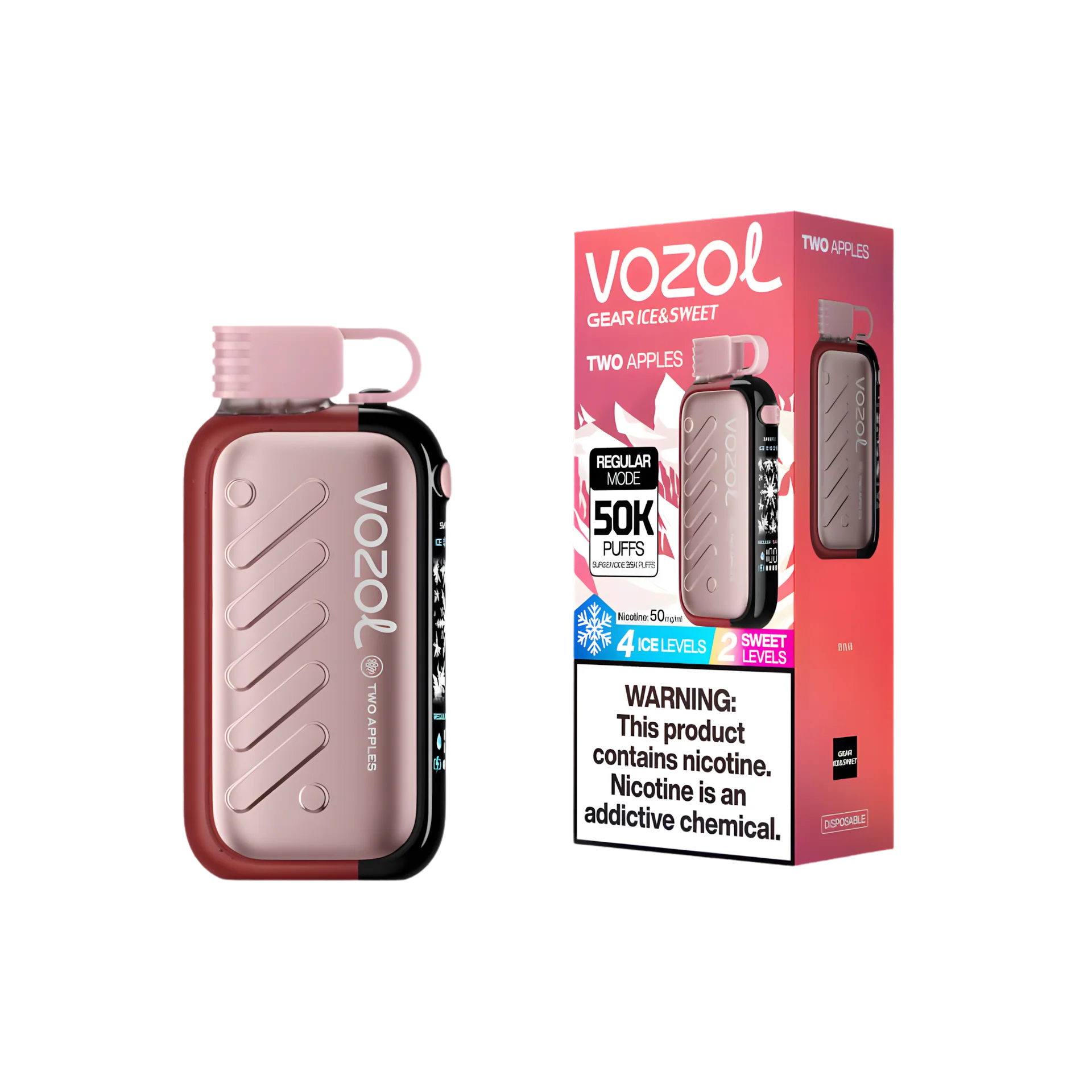 Vozol Gear Ice & Sweet 50K Puffs Disposable Vape - Image 5