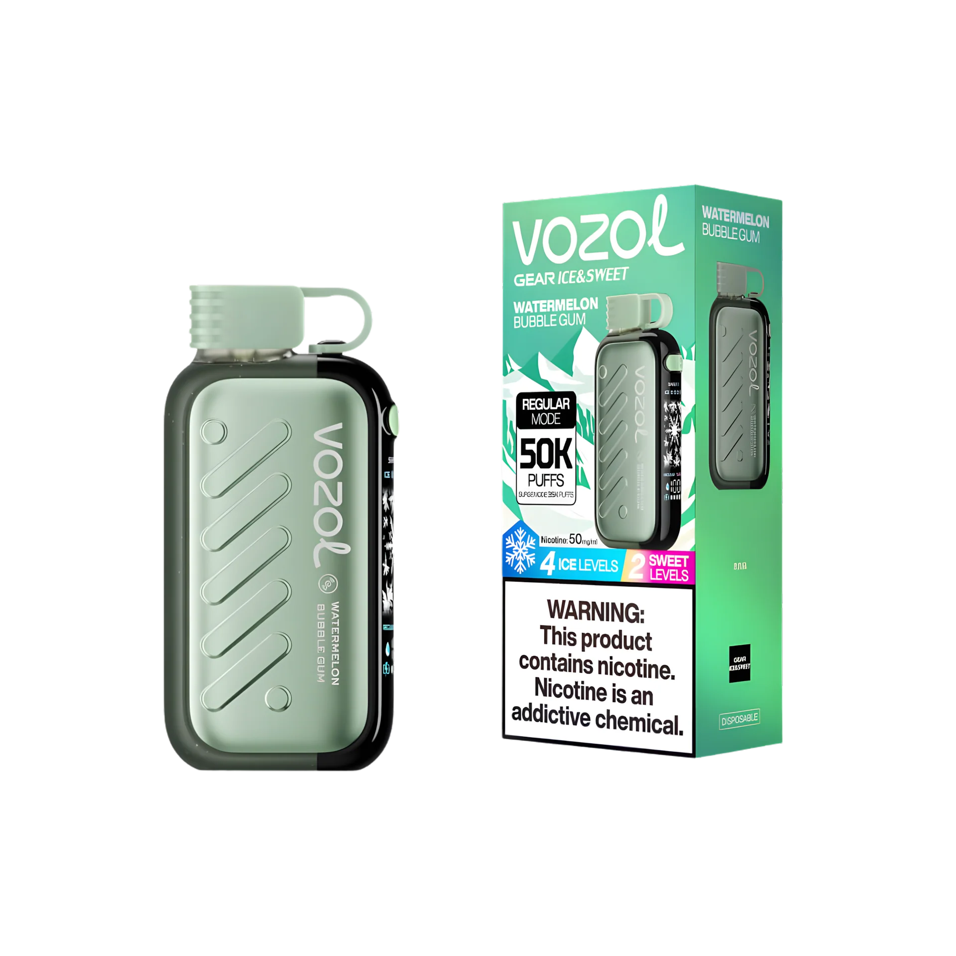 Vozol Gear Ice & Sweet 50K Puffs Disposable Vape - Image 7
