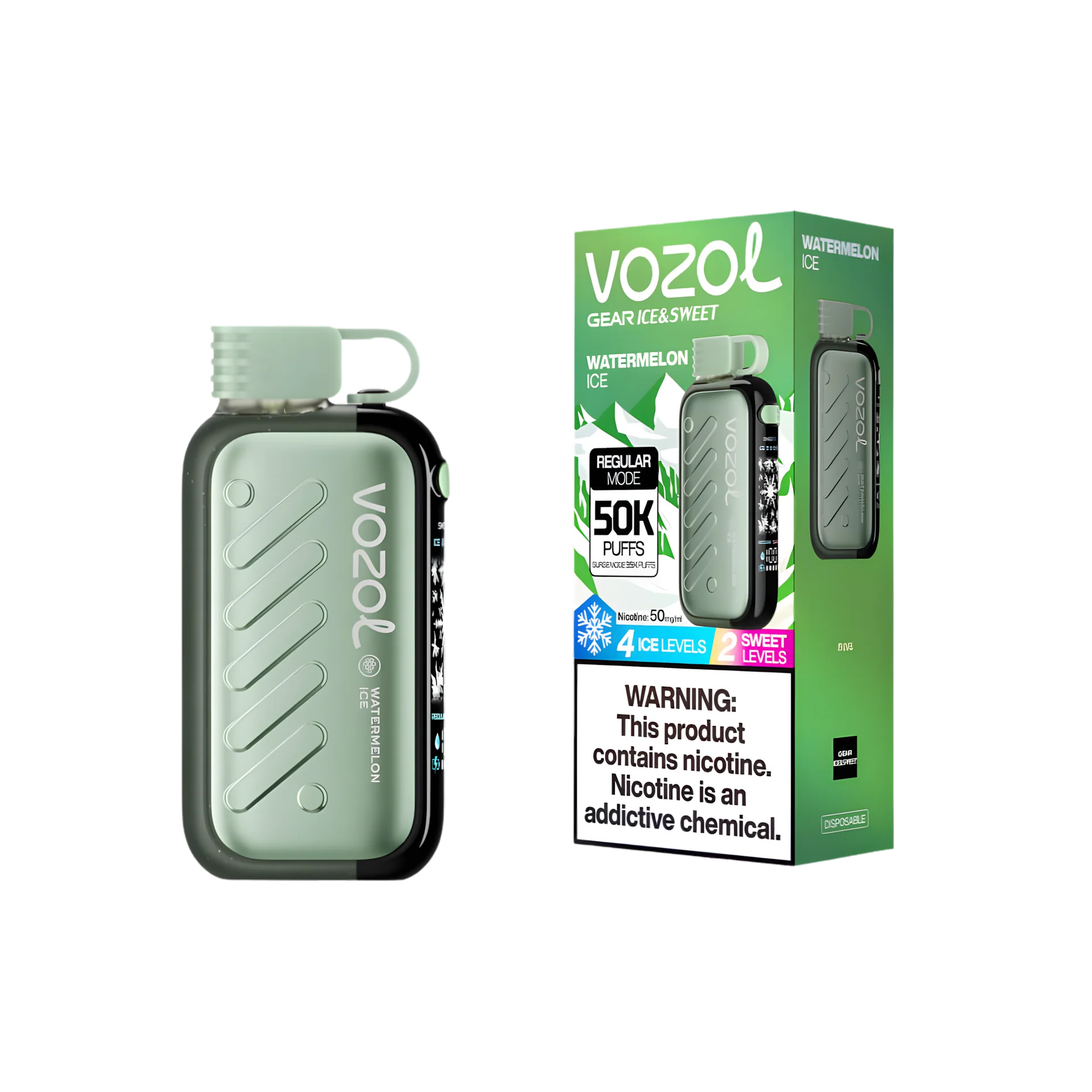 Vozol Gear Ice & Sweet 50K Puffs Disposable Vape - Image 14