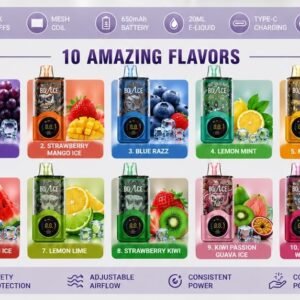 Bounce Turbo Disposable Vape Flavors