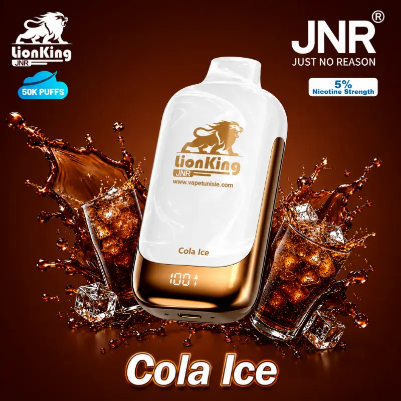 Cola Ice Lion King JNR 50K Puffs