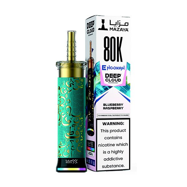Mazaya Ehookah Deep Cloud 80K Puffs - Image 10