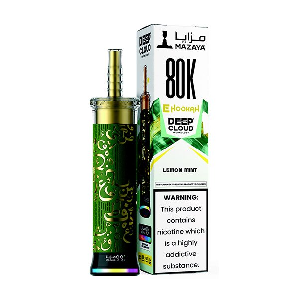 Mazaya Ehookah Deep Cloud 80K Puffs - Image 9