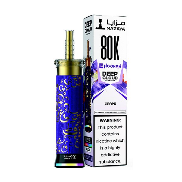 Mazaya Ehookah Deep Cloud 80K Puffs - Image 7