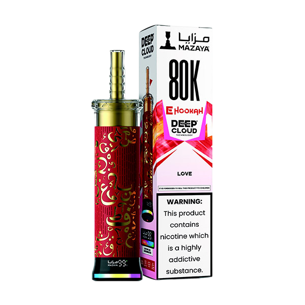 Mazaya Ehookah Deep Cloud 80K Puffs - Image 5