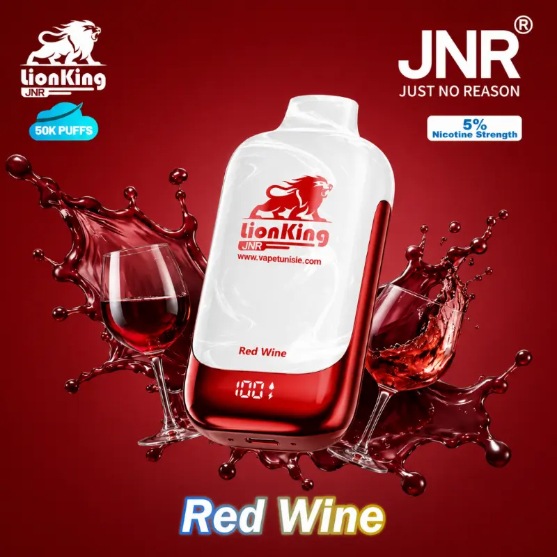 Red Wine Lion King JNR 50K Puffs