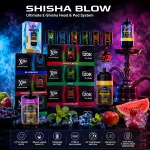 Xtra Shisha Blow 120K E-Shisha Head & Pod System
