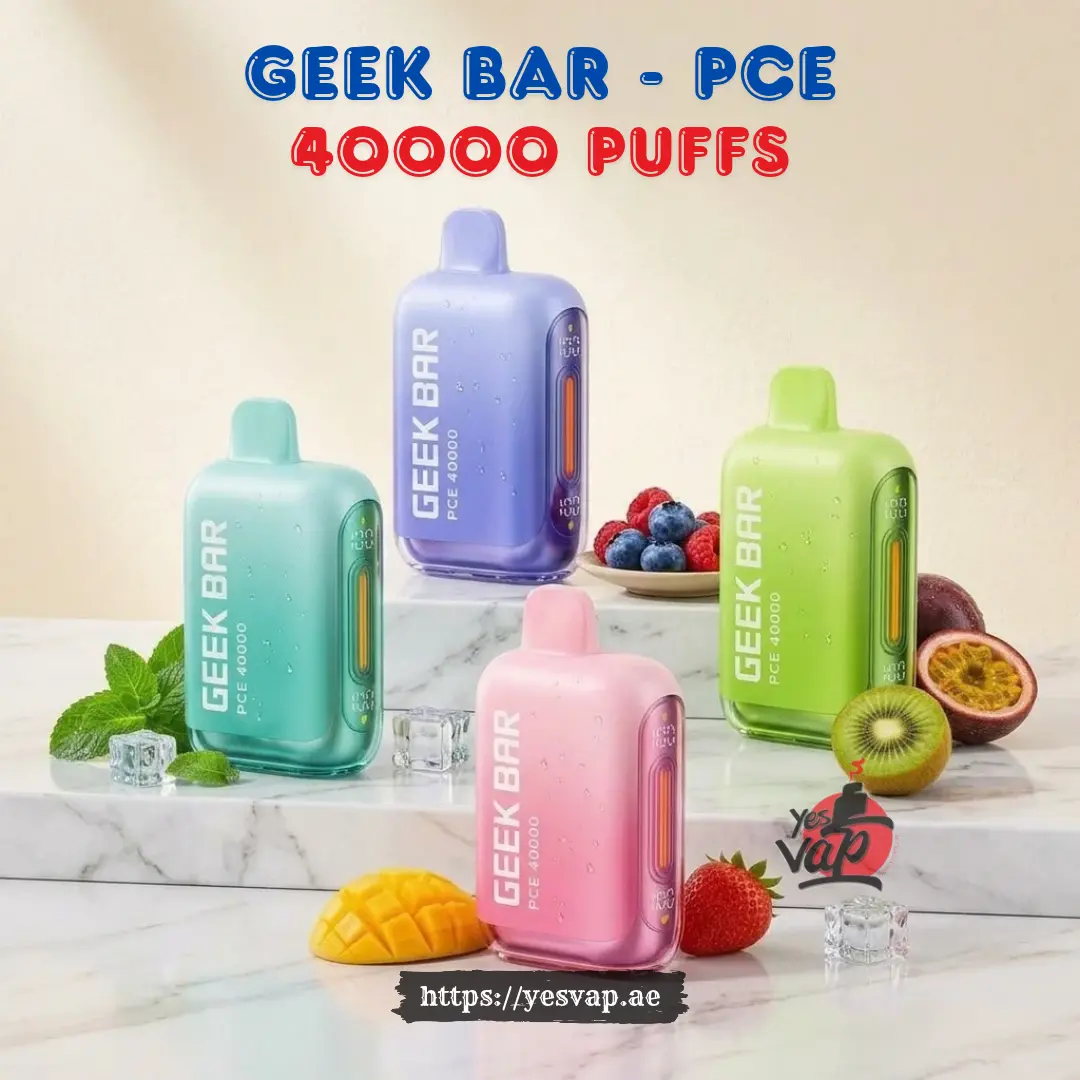 Buy Geek Bar PCE 40000 Puffs Disposable Vape in the UAE