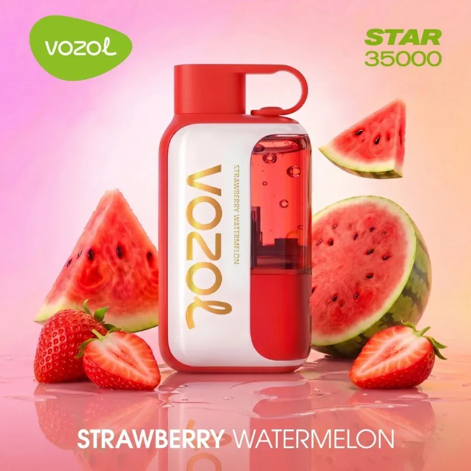 Vozol Star 35000 Strawberry Watermelon