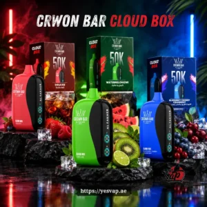 Crown Bar Cloud Box 50K Puffs Disposable Vape in Dubai