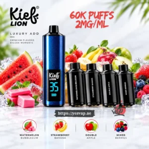 Kief LION 60K Puffs Pod System Disposable Vape Vape